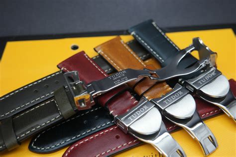 tudor 22mm leather strap|genuine tudor watch straps.